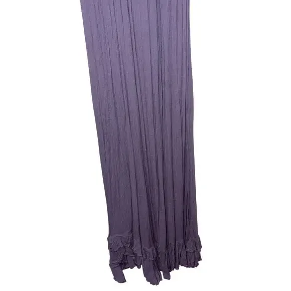 Free People Adella Lace Maxi Dress Slate Gray XS - Picture 9 of 12